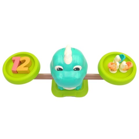 WAGA SZALKOWA RÓWNOWAŻNIA GRA ŁOWIENIE DINOZAURÓW RYBEK NAUKA LICZYDŁO