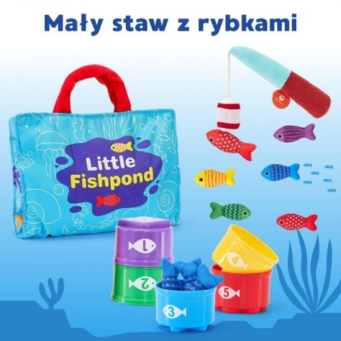 ZESTAW MAŁEGO WĘDKARZA NAUKA LICZENIA 22 EL EDUKACYJNE KREATYWNE MOTORYCZNE