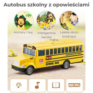 WOOPIE Autobus Szkolny Interaktywny Elektryczny 1:20