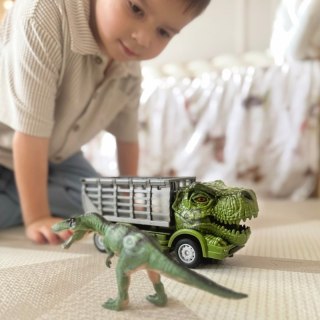 SAMOCHÓD ZDALNIE STEROWANY RC DINOZAUR DLA DZIECI ZIELONY FIGURKA