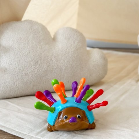 WOOPIE Gra Zręcznościowa Jeżyk Sorter Montessori Nauka Liczb i Kolorów 4w1