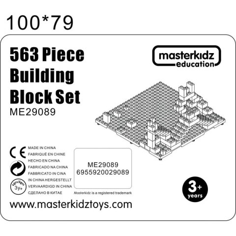 MASTERKIDZ Zestaw Klocków Konstrukcyjnych STEM 563 el.
