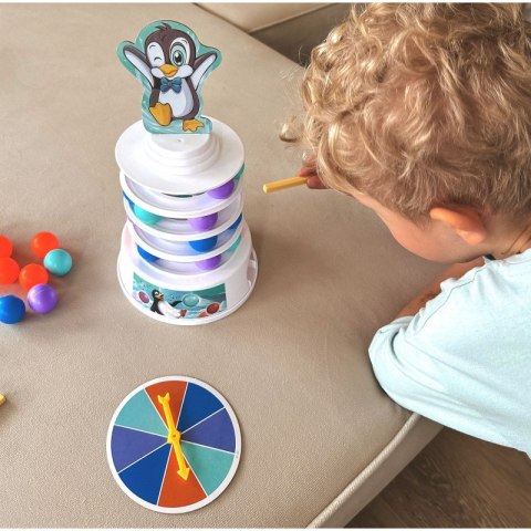 WOOPIE Gra Zręcznościowa Pingwin na Wieży