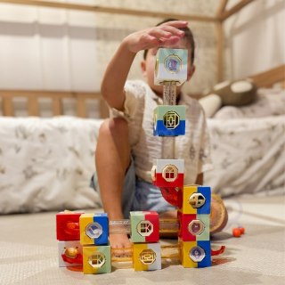 WOOPIE Tor Kulkowy Kulodrom Zestaw Konstrukcyjny Klocki 3D