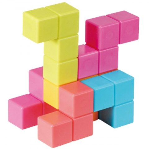 UKŁADANKA KOSTKA MAGNETYCZNA TETRIS DLA DZIECI EDUKACYJNE KREATYWNA