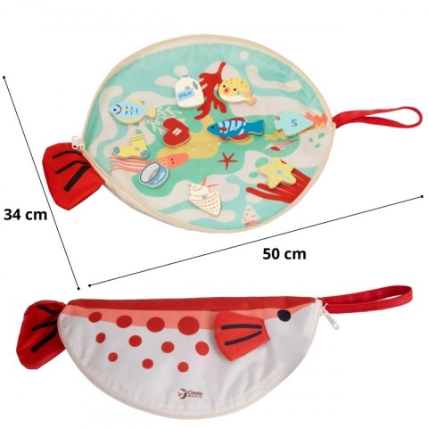 CLASSIC WORLD Edukacyjna Gra Łowienie Rybek na Magnes z Kartami do Nauki Liczenia 35 el. CLASSIC WORLD Edukacyjna Gra Łowienie Rybek na Magnes z Kartami do Nauki Liczenia 35 el.