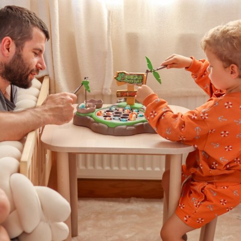 GRA ŁOWIENIE DINOZAURÓW RYBEK WĘDKI EDUKACYJNA DLA DZIECI ZABAWA