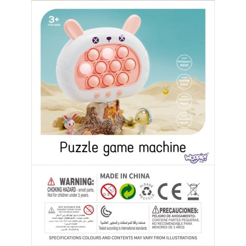 WOOPIE Gra POP IT Elektryczna Antystresowa Zręcznościowa Króliczek