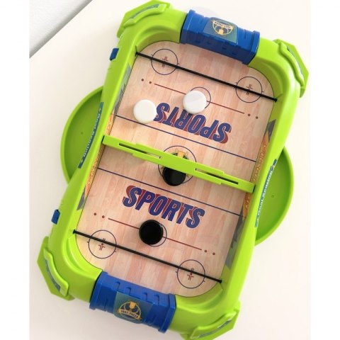 GRA ZRĘCZNOŚCIOWA 2W1 MINI HOKEJ WYŚCIGI EDUKACYJNA DLA DZIECI