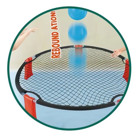 SMASH BALL GRA ZRĘCZNOŚCIOWA TRAMPOLINA DLA DZIECI PIŁKI POMPKA EDUKACYJNA