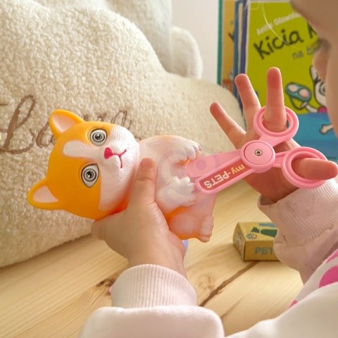 KOTEK PRZENOŚNY SALON PIĘKNOŚCI 2W1 W PLECAKU TRANSPORTER DLA DZIECI ZABAWA