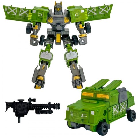 WOOPIE Roboty Transformujące Zestaw 4w1 Samochody Bojowe