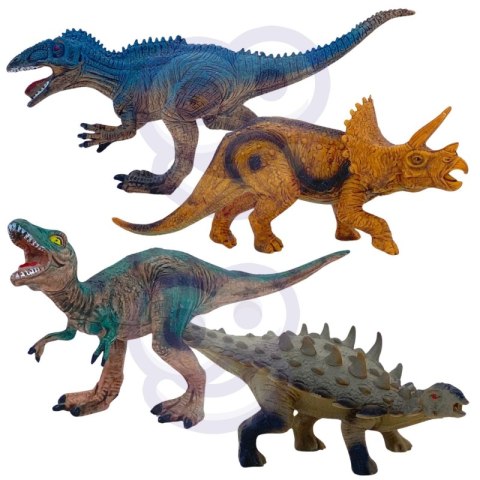 ZESTAW FIGURKI DINOZAURY XL MATA DLA DZIECI ZABAWA NAUKA EDUKACYJNE