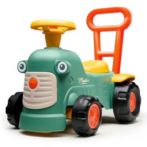 JEŹDZIK PCHACZ TRAKTOREK FALK MAURICE DLA DZIECKA 1-3 LAT SCHOWEK OPARCIE