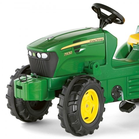 TRAKTOR NA PEDAŁY JOHN DEERE FARMTRAC DLA DZIECI 3-8 LAT ŁAŃCUCH ROLLY TOYS