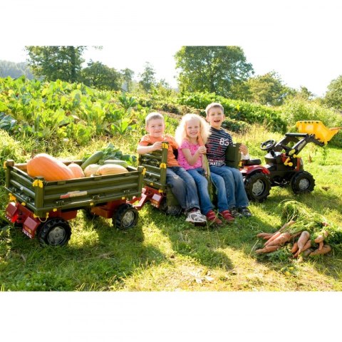 WIELKA PRZYCZEPA 3 OSIOWA ROLLY TRAILER MULTI TRAILER WYWROT SKRZYNI BURTY