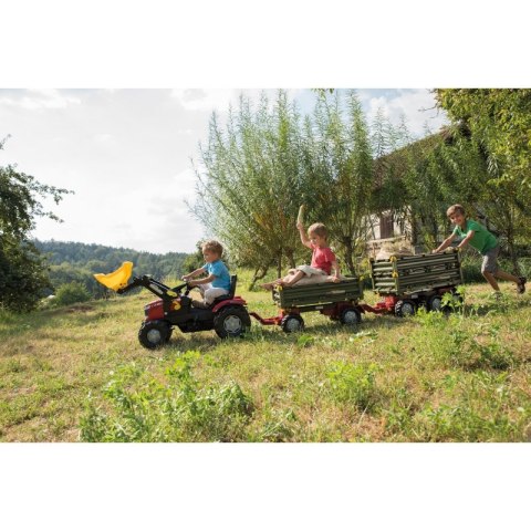 WIELKA PRZYCZEPA 3 OSIOWA ROLLY TRAILER MULTI TRAILER WYWROT SKRZYNI BURTY