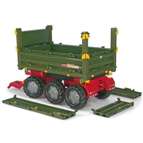 WIELKA PRZYCZEPA 3 OSIOWA ROLLY TRAILER MULTI TRAILER WYWROT SKRZYNI BURTY