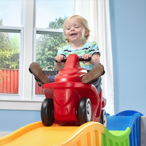 JEŹDZIK PCHACZ DLA DZIECI WAGON KOLEJKA GÓRSKA Z TOREM DO ZJAZDU STEP2