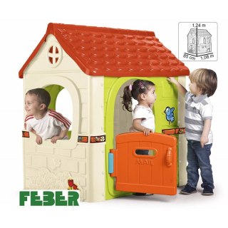 DOMEK OGRODOWY DLA DZIECI FEBER FANTASY ANTY UV DRZWI SKRZYNKA NA LISTY