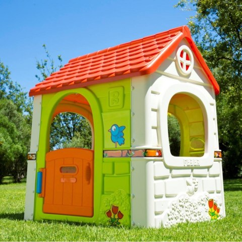 DOMEK OGRODOWY DLA DZIECI FEBER FANTASY ANTY UV DRZWI SKRZYNKA NA LISTY
