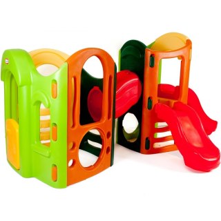 DUŻY PLAC ZABAW DLA DZIECI LITTLE TIKES 8W1 MAŁPI GAJ ZJEŻDŻALNIE TUNEL SIATKA