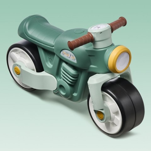 FALK Jeździk Biegowy Ciche Koła Motor Prem1er Retro Zielony 12+ FALK Jeździk Biegowy Ciche Koła Motor Prem1er Retro Zielony 12+