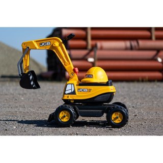 JEŹDZIK KOPARKA FALK JCB DIGGER DLA DZIECKA 3-7 LAT RUCHOMA ŁYŻKA + KASK