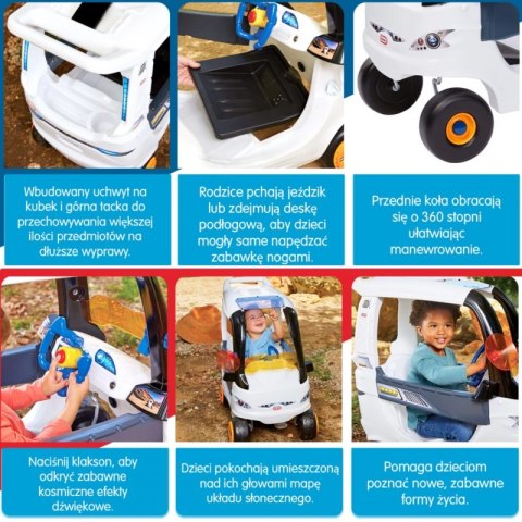 LITTLE TIKES Jeździk Cozy Coupe - Łazik Kosmiczny