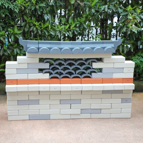 CLASSIC WORLD EDU Mega Klocki Konstrukcyjne z Miękkiej Pianki EVA - Dach do Budowania