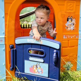 DOMEK OGRODOWY DLA DZIECI FEBER BLUEY DRZWICZKI SKRZYNKA NA LISTY ANTY UV