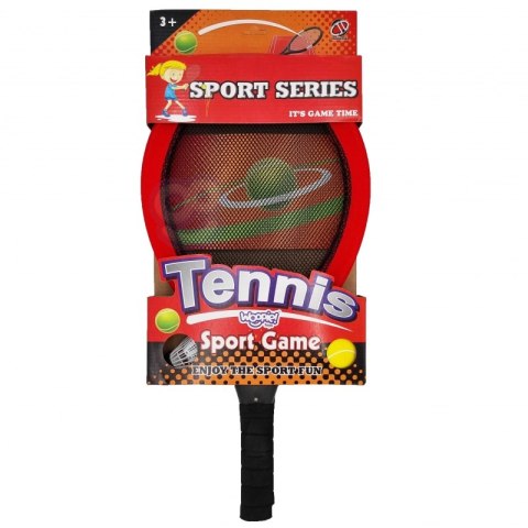 DUŻE RAKIETKI DO TENISA BADMINTON DLA DZIECI ZESTAW PIŁKA LOTKA MOTORYCZNE