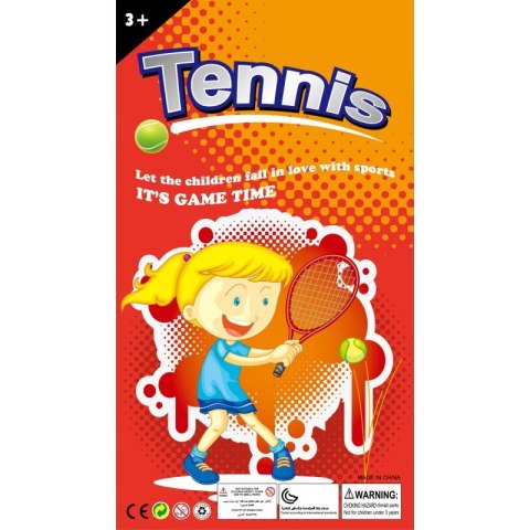 DUŻE RAKIETKI DO TENISA BADMINTON DLA DZIECI ZESTAW PIŁKA LOTKA MOTORYCZNE