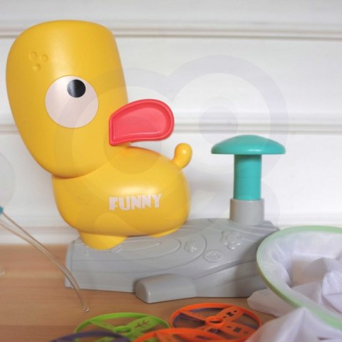 GRA ZRĘCZNOŚCIOWA ZŁAP FRISBEE WYRZUTNIA DYSKÓW DLA DZIECI EDUKACYJNA