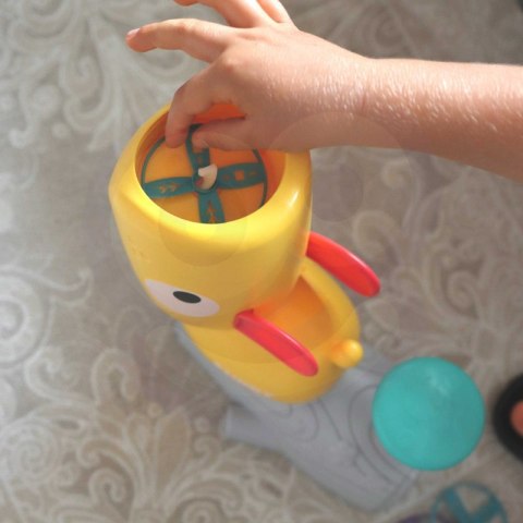 GRA ZRĘCZNOŚCIOWA ZŁAP FRISBEE WYRZUTNIA DYSKÓW DLA DZIECI EDUKACYJNA