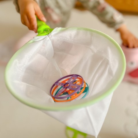 WOOPIE Gra Zręcznościowa Złap Frisbee Wyrzutnia Dysków