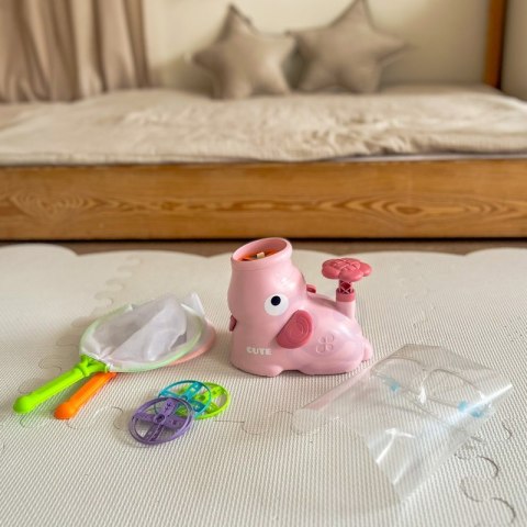 WOOPIE Gra Zręcznościowa Złap Frisbee Wyrzutnia Dysków