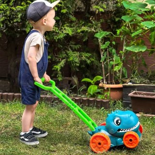 KOSIARKA OGRODOWA DINO NA BAŃKI MYDLANE DLA DZIECI DINOZAUR PŁYN KOLOROWA