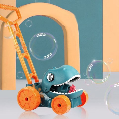 KOSIARKA OGRODOWA DINO NA BAŃKI MYDLANE DLA DZIECI DINOZAUR PŁYN KOLOROWA