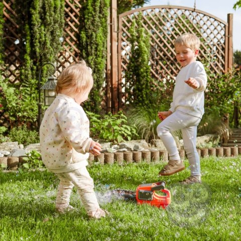 PIŁA ŁAŃCUCHOWA PISTOLET DO ROBIENIA BANIEK MYDLANYCH DLA DZIECI