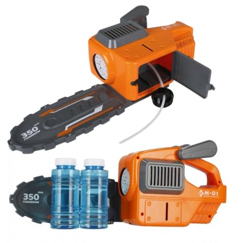 PIŁA ŁAŃCUCHOWA PISTOLET DO ROBIENIA BANIEK MYDLANYCH DLA DZIECI