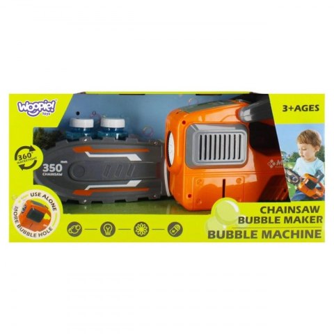 PIŁA ŁAŃCUCHOWA PISTOLET DO ROBIENIA BANIEK MYDLANYCH DLA DZIECI