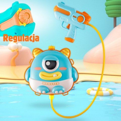 WOOPIE Pistolet na Wodę z Plecakiem UFO MONSTER - Pojemność 2,1 l