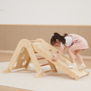 VIGA Drewniana Zjeżdżalnia Prosta Ścianka Wspinaczkowa