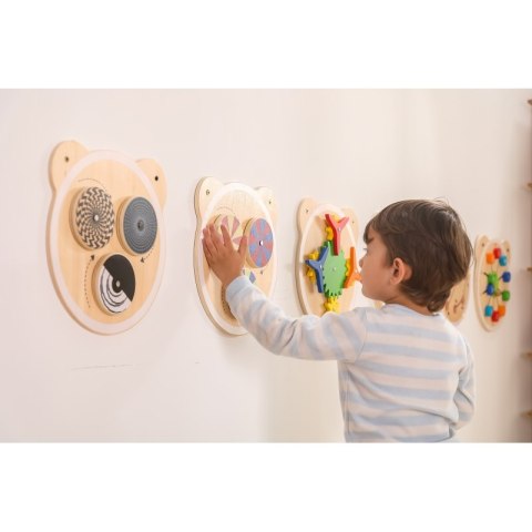 DREWNIANA TABLICA KOLORY CERTYFIKAT FSC MONTESSORI EDUKACYJNE KREATYWNE