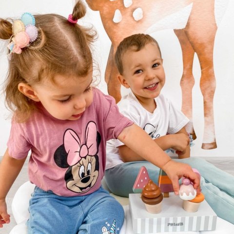 LODY NA PATYKU ZE STOJAKIEM 5 SZT. EDUKACYJNE KREATYWNE DLA DZIECI ZABAWA