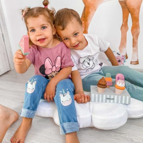 LODY NA PATYKU ZE STOJAKIEM 5 SZT. EDUKACYJNE KREATYWNE DLA DZIECI ZABAWA