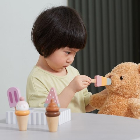 LODY NA PATYKU ZE STOJAKIEM 5 SZT. EDUKACYJNE KREATYWNE DLA DZIECI ZABAWA