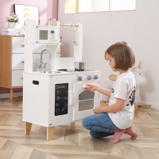 KUCHNIA DREWNIANA VIGA POLARB DLA DZIECI ŚWIATŁO DŹWIĘK GARNKI AKCESORIA RÓŻOWA