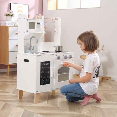 KUCHNIA DREWNIANA VIGA POLARB DLA DZIECI ŚWIATŁO DŹWIĘK GARNKI AKCESORIA RÓŻOWA